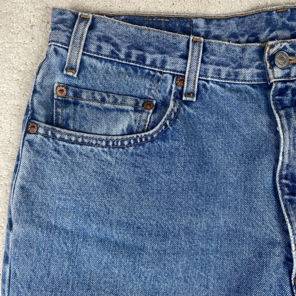 Vtg Levi's 550 Relaxed Jeans Mens 36x32 fits 35x31 Blue 100% Cotton Y2K Denim